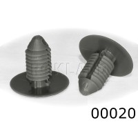 00020 СЕРАЯ Клипса автомобильная GM/PONTIAC, Rokland