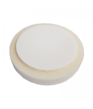Полировальный поролоновый круг 150 mm 30 mm  экстра-жесткий белый WHITE