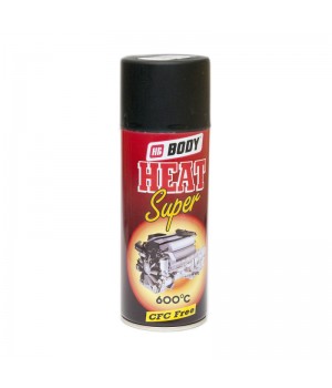 чёрная  420 HB BODY  Hight Heat Black Краска высокотемпературная (аэрозоль), уп.400мл