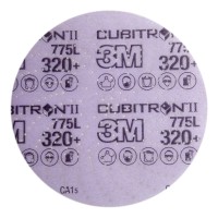 P320 Абразивный круг Hookit Cubitron Industrial 775L, на липучке D=150 мм с мультипылеотводом