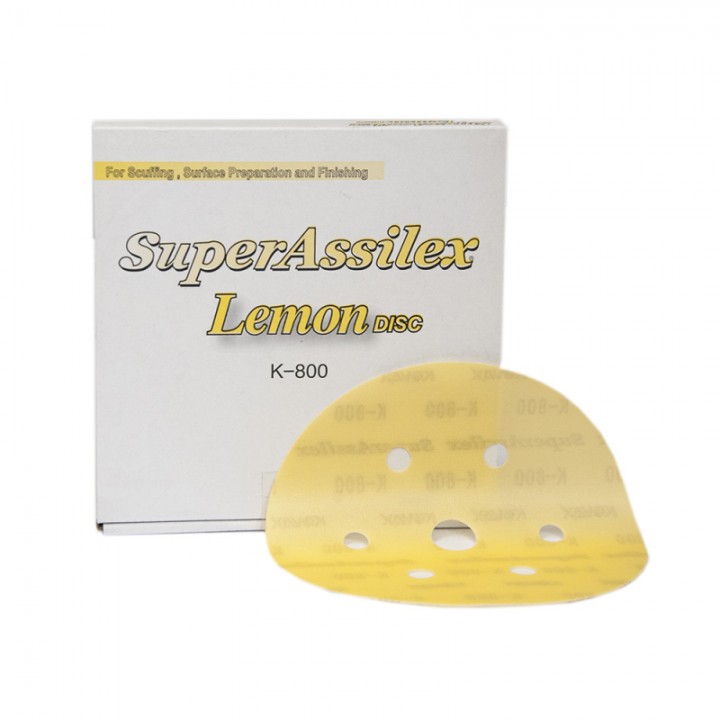 K800 152мм KOVAX Superassilex  Lemon Круг, с 6+1 отверстиями