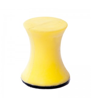 30мм Шлифблок-бочонок односторонний, жёлтый