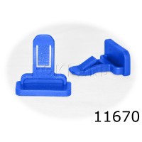 11670 Клипса автомобильная TOYOTA, Rokland