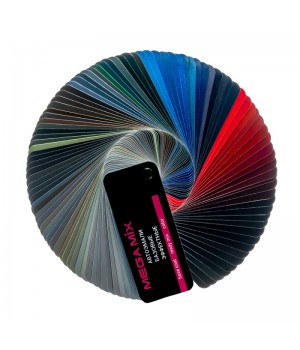 MEGAMIX Веер цветовой металликов, 108 цветов