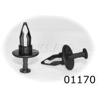 01170 Клипса автомобильная GM, Rokland