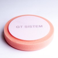 150*30мм GT SISTEM ORA Полировальный поролоновый круг жесткий, оранжевый