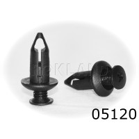 05120 ЧЕРНАЯ Клипса автомобильная GM, Rokland