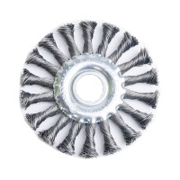 115*22мм Щетка дисковая с витой проволокой (сталь)