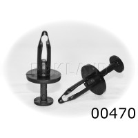 00470 Клипса автомобильная GM, Rokland