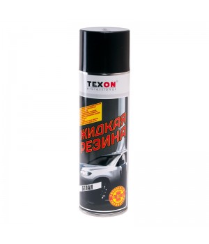 TEXON  Эластичное защитное покрытие "Жидкая резина", белое (аэрозоль), уп.650мл
