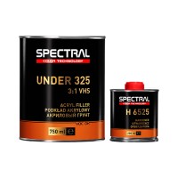 Грунт  NOVOL  MM SPECTRAL UNDER 325  акриловый автомобильный, чёрный P5 (комплект), уп.0,75л+0,25л