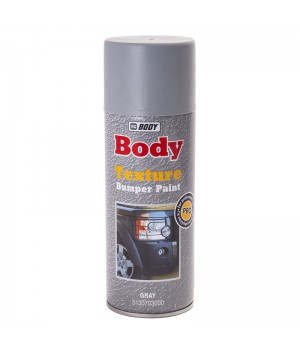 серая  HB BODY  Bumper Paint Краска для бампера текстурная (аэрозоль), уп.400мл