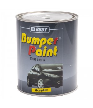 чёрная  HB BODY  Bumper Paint Texture Краска для бамперов, структурная, уп.1л